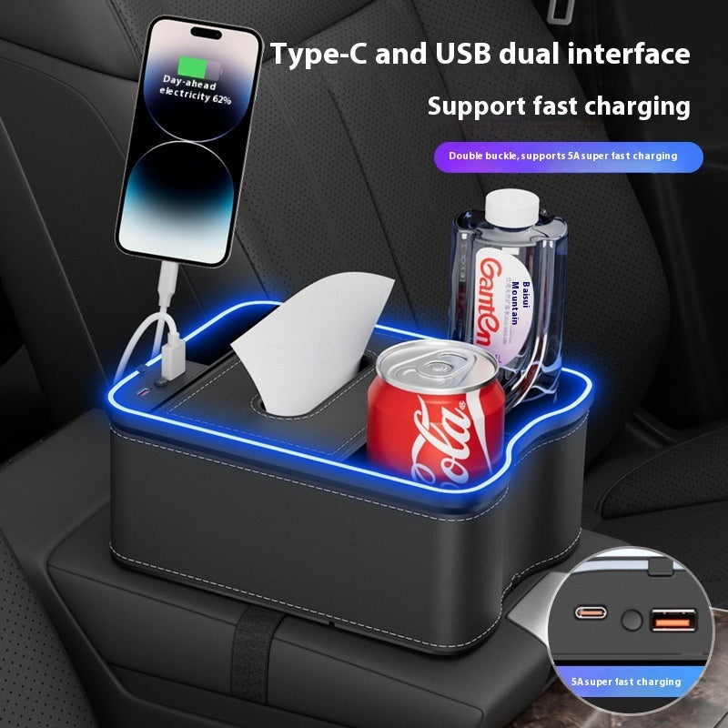 Car Armrest Multifunctional Storage Box Vehicle dealsniper-net