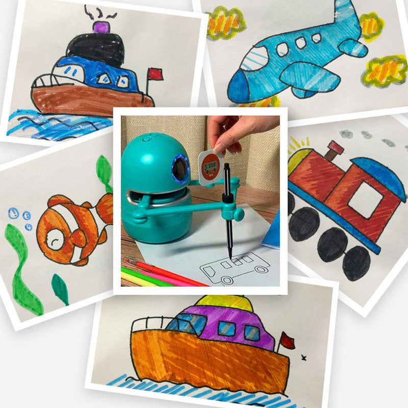 Painting Robot Kindergarten Children Students Electronic dealsniper-net