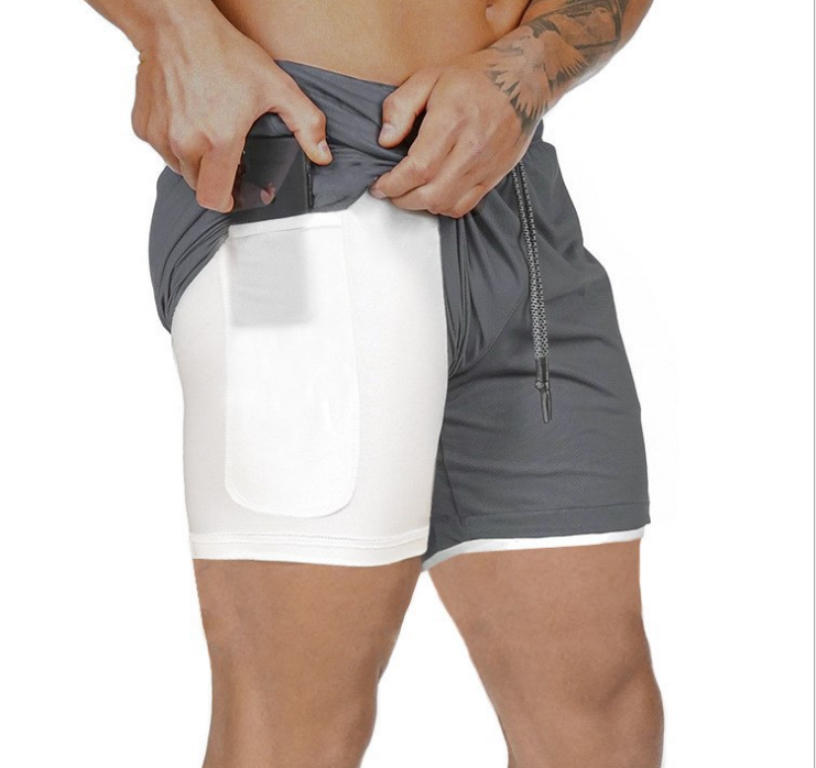 Pocket Compression Shorts Men dealsniper-net