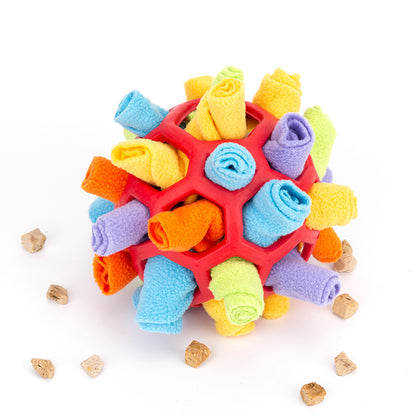 Pet Dog Sniff & Snack Puzzle Ball Snuffle Ball Pad Toys Pets Gym From House 20cm