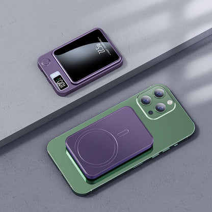Wireless Power Bank Super Fast Charge Mobile Power Electronics DealSniper.net Purple 10000 MA