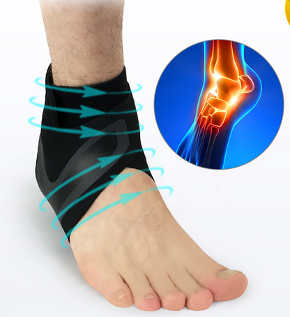 Ankle Support Brace Safety Running Basketball Sports Ankle Sleeves Sports DealSniper.net L 1pc Left