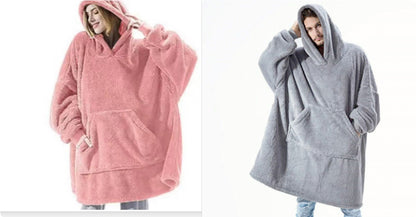 Hoodie Sweatshirt With Big Pocket Tops Sweater Comfortable Loose