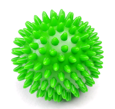 Hard thorn massage ball hand holding thorn ball touch training ball