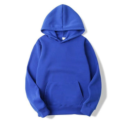 Hoodie Trendy Loose Sports Sweatshirt Men Gym From House Blue 2XL