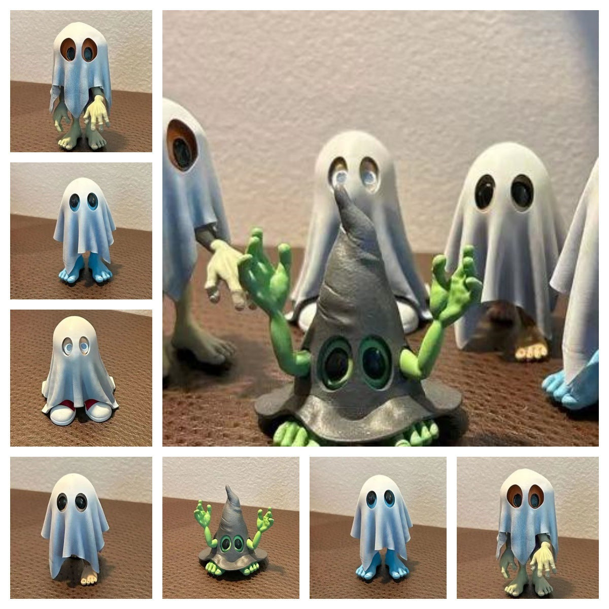 Halloween Ornaments Creative Cute Ghost Resin Crafts