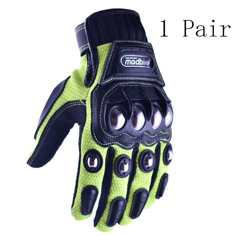 Hot Style Off-Road Motorcycle Riding Gloves Alloy Protective Men dealsniper-net