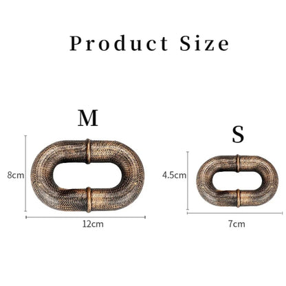 Simulation Iron Chain Props Halloween Haunted House Pets DealSniper.net