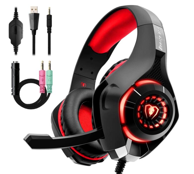 Headphones for gaming gaming Gadgets dealsniper-net Red