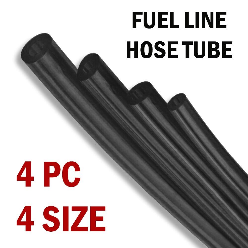 Petrol Fuel Line Hose Gas Pipe For Trimmer Chainsaw Mower Blower Weed Eater Tool Home DealSniper.net Black