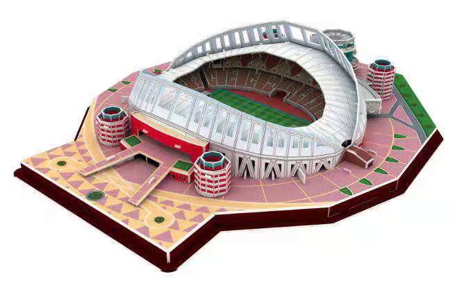 Classic Jigsaw DIY 3D Puzzle World Football Stadium