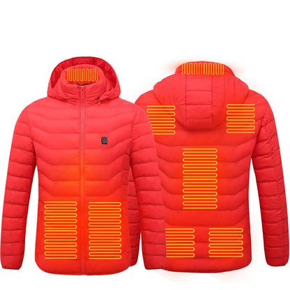 New Heated Jacket Coat USB Electric Jacket Cotton Coat Heater