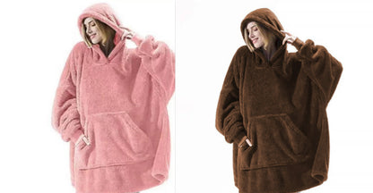 Hoodie Sweatshirt With Big Pocket Tops Sweater Comfortable Loose