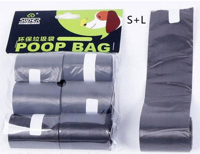 Dog Pet Travel Foldable Pooper Scooper With 1 Roll