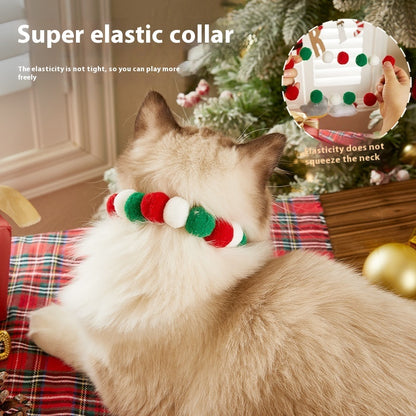 Pets Christmas Collar Stretch Ornament Pet Pets Gym From House