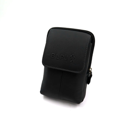 New type of hot selling men's 6 size belt and leather belt handbag Men DealSniper.net Black 4