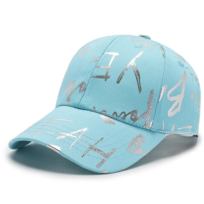 All-match Couple Net Cap Casual Shade Baseball Cap Men dealsniper-net Sky Blue adjustable