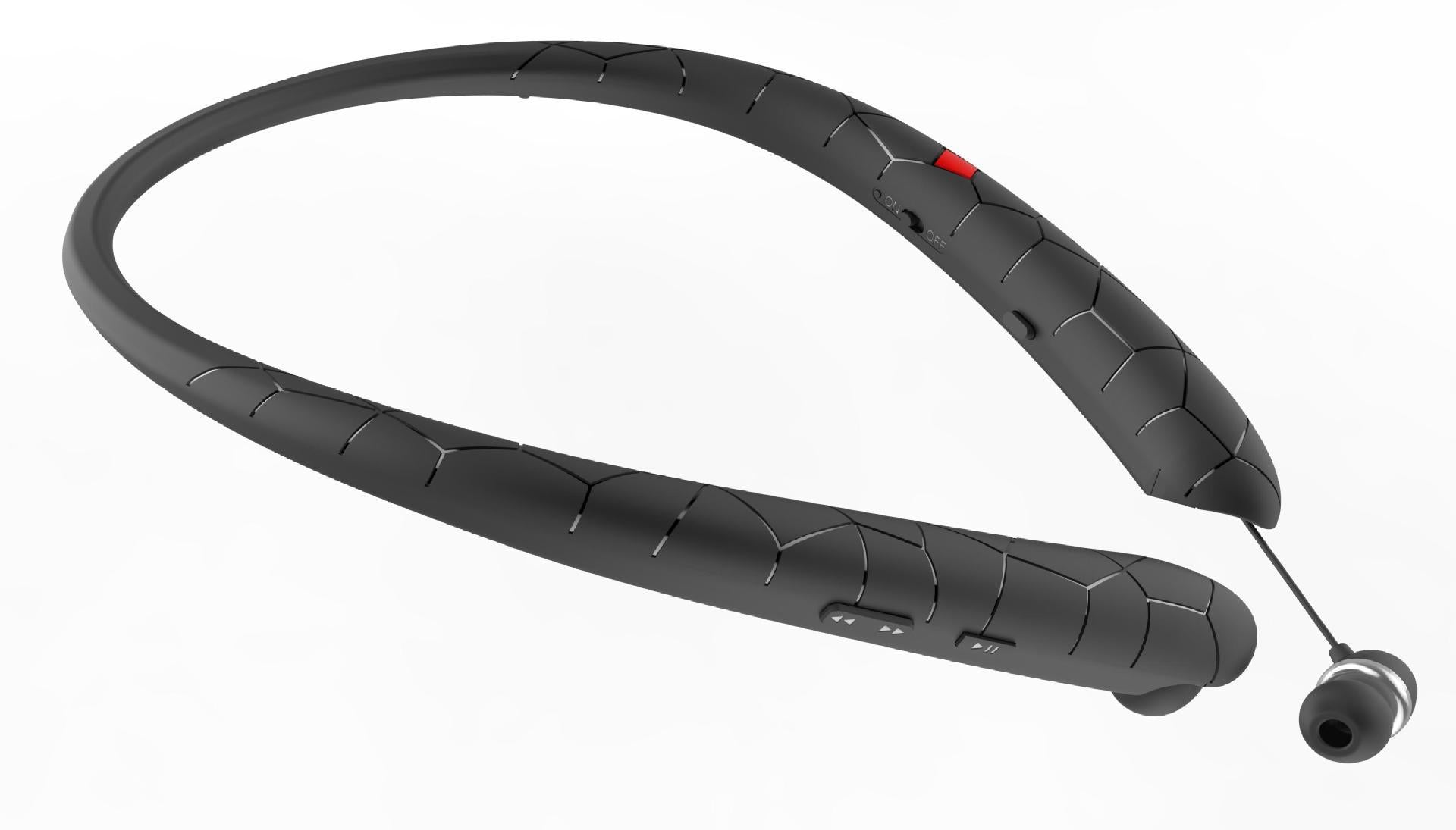 Sports Retractable Wire Handsfree Call Wireless Neckband Headset Gadgets dealsniper-net