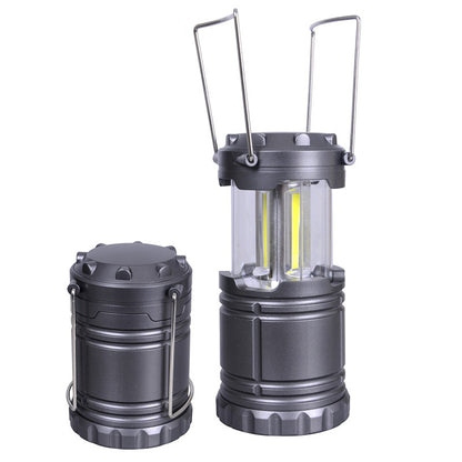 COB camping lamp LED outdoor portable telescopic emergency lantern hook Outdoor dealsniper-net