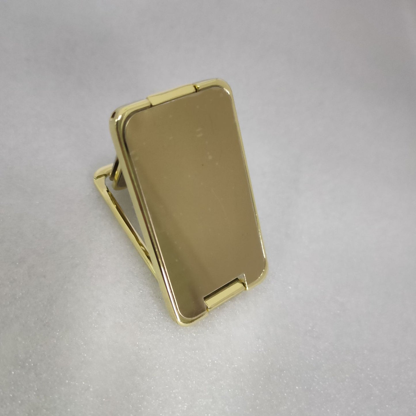 Foldable Mobile Phone Holder Ring Buckle Retractable Desktop CellPhone Stand Car Magnetic Bracket Office Accessories Phones dealsniper-net Gold Bagged