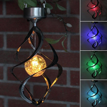 LED Color Changing Solar Wind Chime Light Outdoor DealSniper.net default