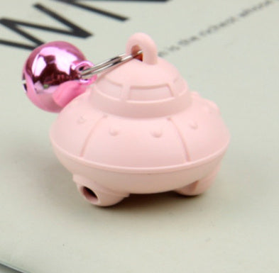 Cat Self-Hi Toy Flying Saucer USB Charging Pets dealsniper-net Pink