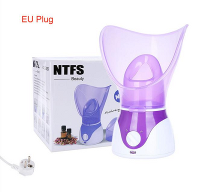 Facial Face Steamer Machine Pores Cleanser Mist Steam Sprayer Spa Sauna Skin Vaporizer Deep Cleansing Skin Care Beauty dealsniper-net EU plug