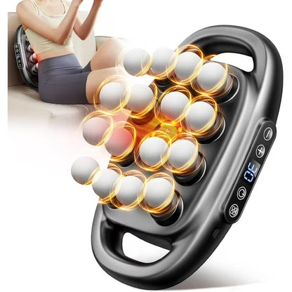 Muscle Relaxation Massager Multi-head Massage Gun Deep Tissue Health Gym From House