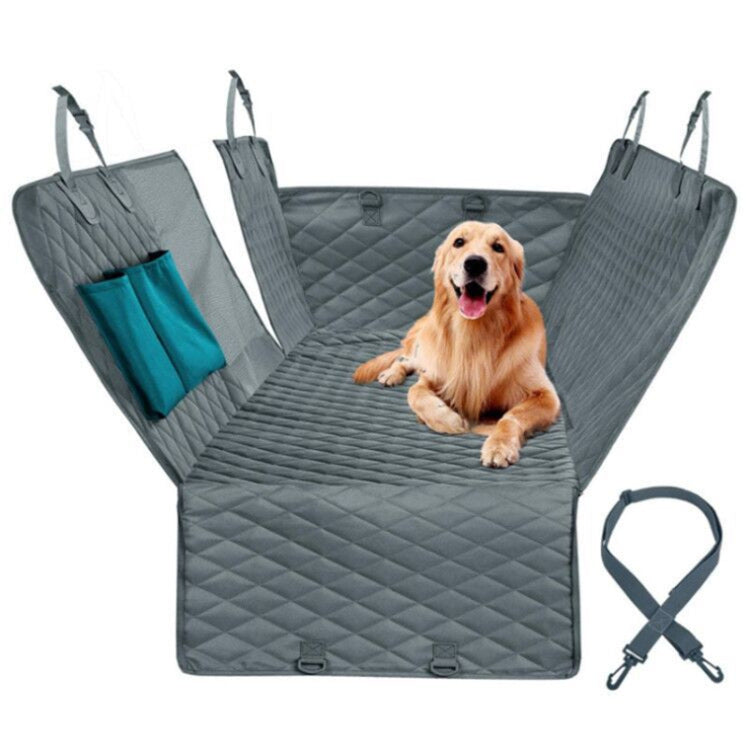 Waterproof And Scratch-resistant Car Pet Seat Cover Pets Gym From House Grey