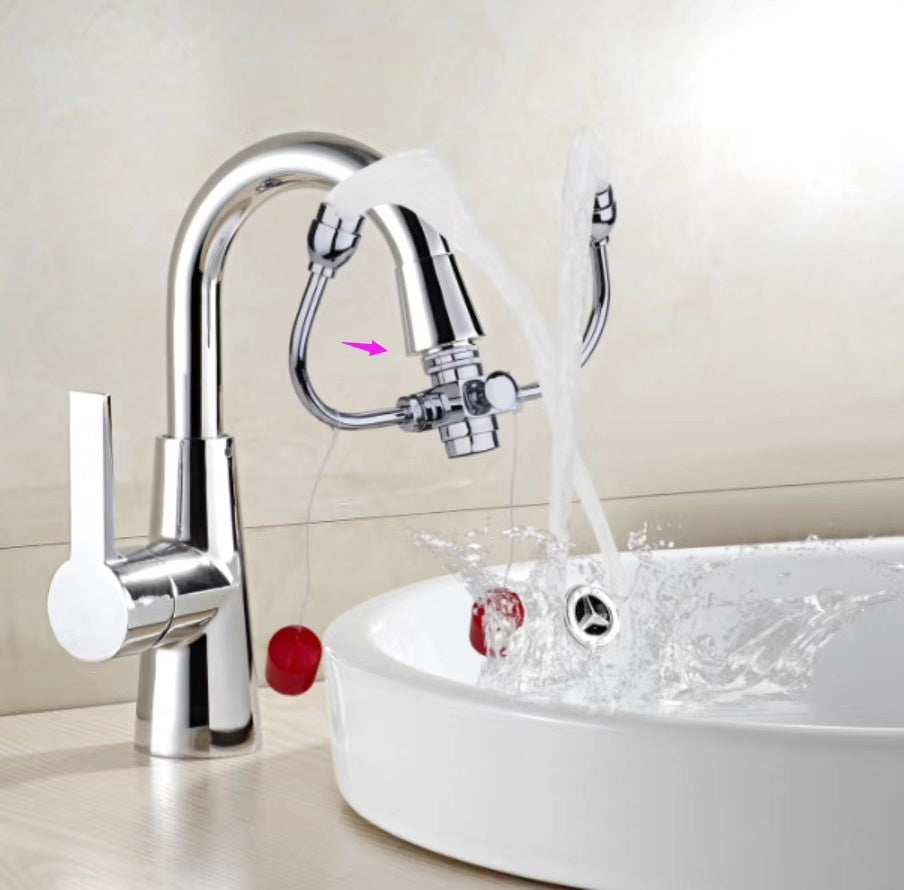 Connected Faucet Eyewash Basin Faucets