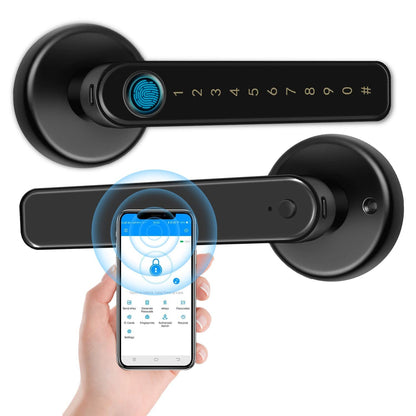 Single Row Electronic Password Indoor Fingerprint Lock House dealsniper-net