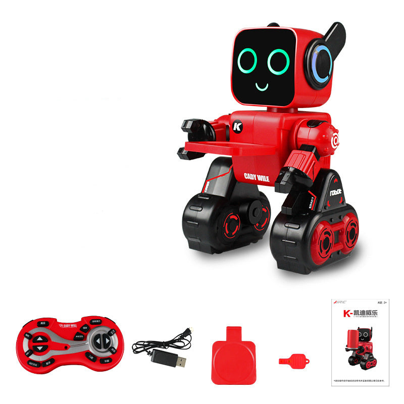 Intelligent dialogue robot for singing and dancing Kids BlenderJuice.com CJ Red