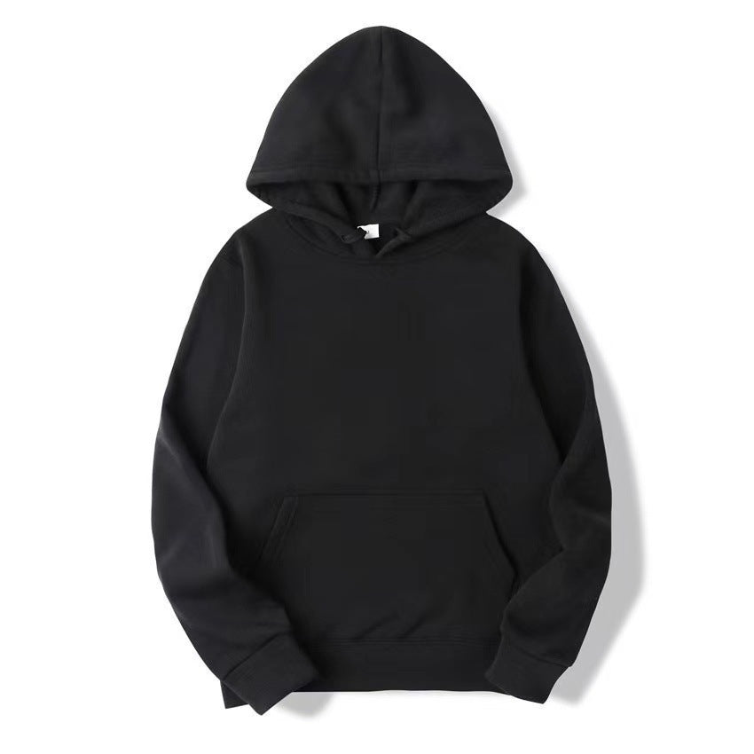 Autumn Casual Unisex Hoodie Trendy Loose Sports Sweatshirt Men Gym From House Black 2XL
