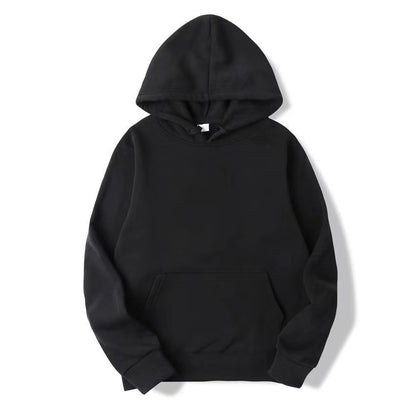 Autumn Casual Unisex Hoodie Trendy Loose Sports Sweatshirt Men Gym From House Black 2XL