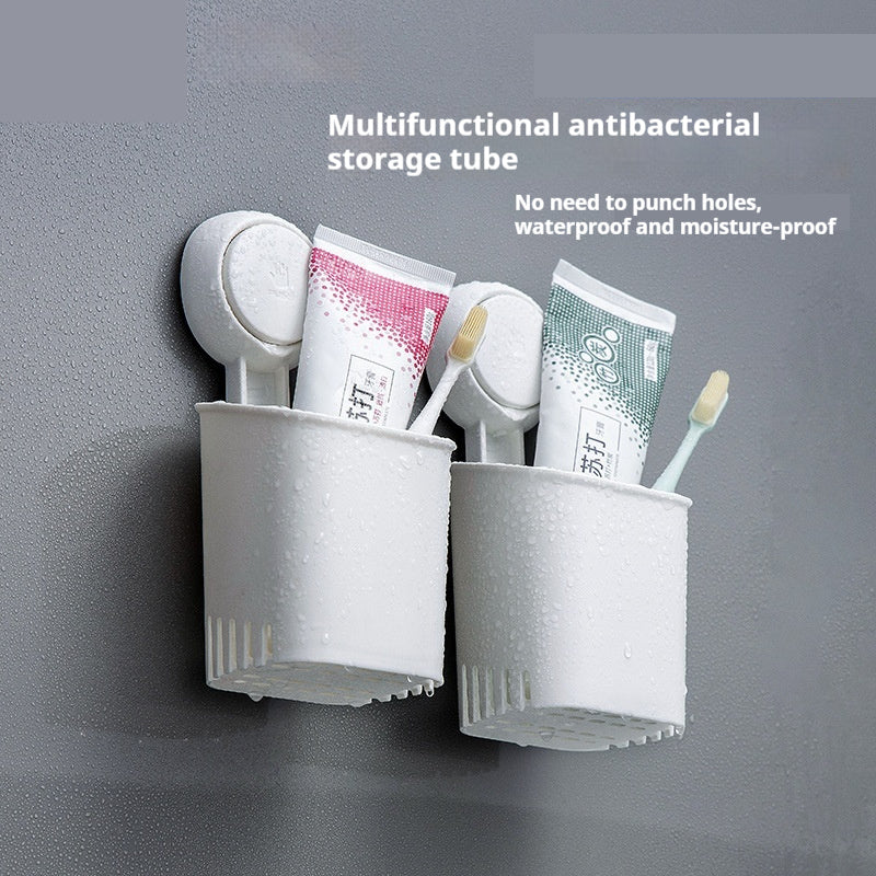 Toilet Toothbrush Wall-mounted Suction Cup House DealSniper.net