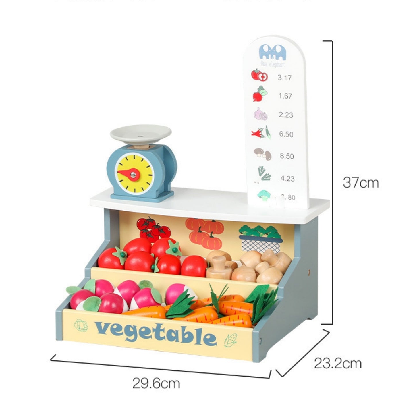 Vegetables Store Preschool Pretend Playset Toys Baby