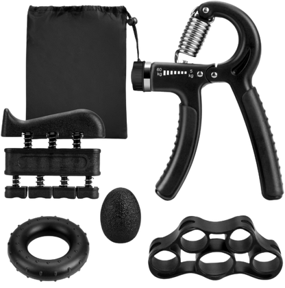 Hand Grip Adjustable Trainer Gripper Strengthener Gym Strength Exerciser Sports DealSniper.net 5Pcs
