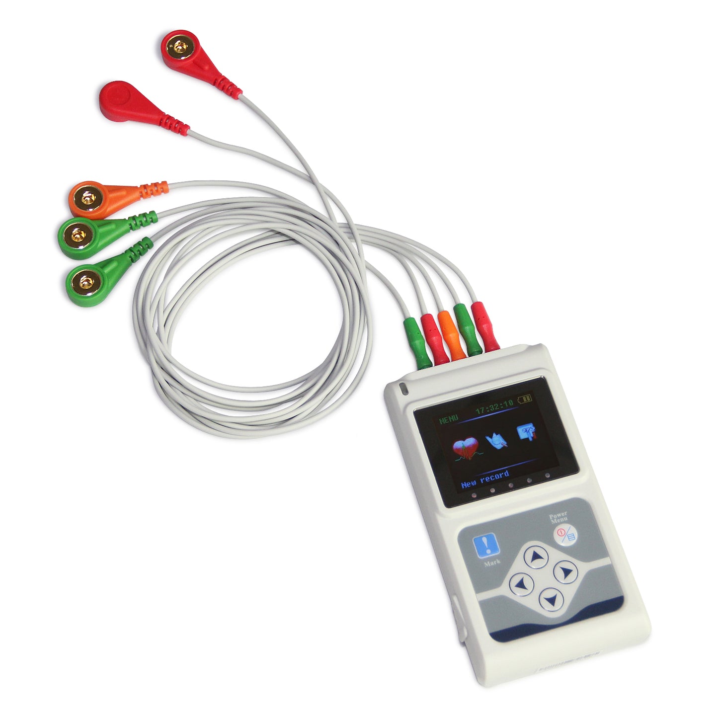 3 Lead Holter ECG Monitor Machine Recorder Analyzer Sync Software TLC5007 Electronics dealsniper-net TLC5007