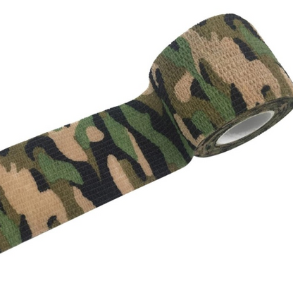 Camouflage Non-woven Elastic Bandage (Self-adhesive) Outdoor DealSniper.net 8style 5cm 1pc
