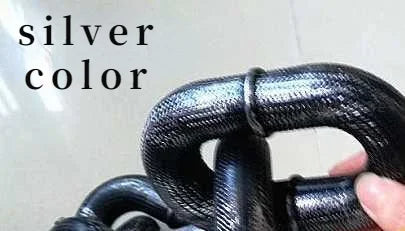 Simulation Iron Chain Props Halloween Haunted House Pets DealSniper.net Large Size Antique Silver 3 M