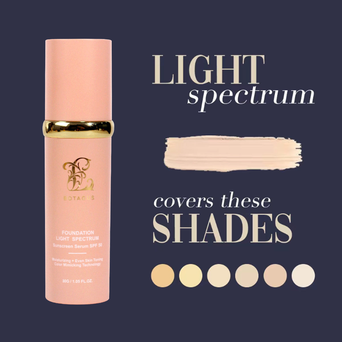 Foundation 4 In 1 Light Spectrum Concealer Coverage Flawless