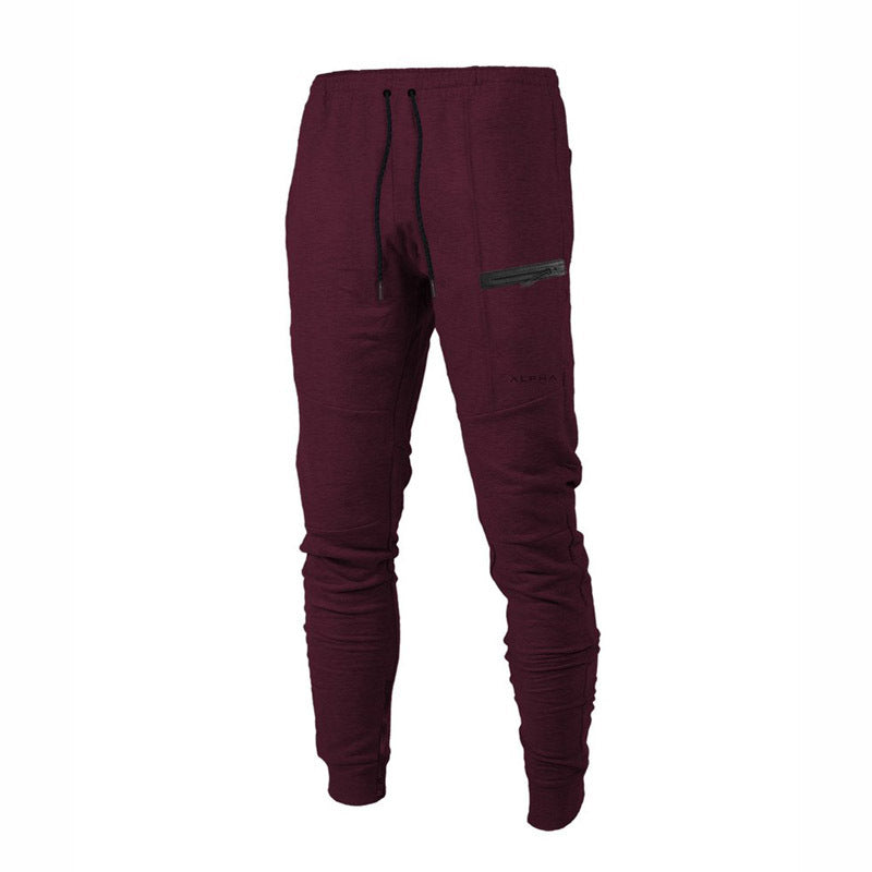 New Fitness Pants Casual Sweatpants Fashion High Street Trousers Pants Men Joggers Men dealsniper-net Jujube L