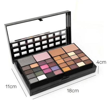 74 Colors Makeup Set Lip Gloss Blush Eyeshadow Highlight Beauty DealSniper.net