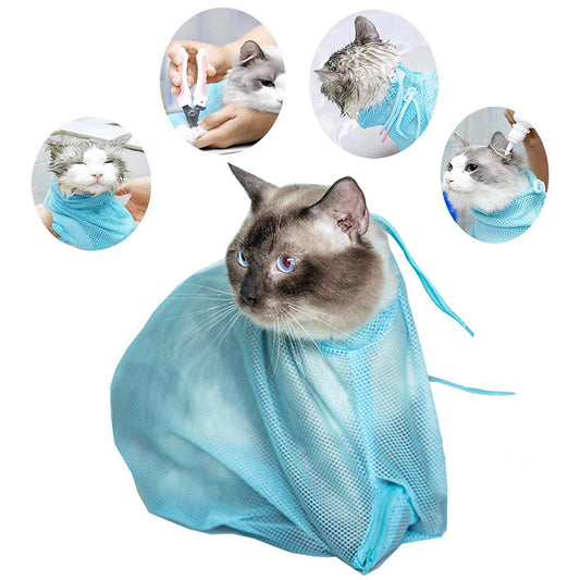 Pet Soft Cat Grooming Bag Adjustable Multifunctional Polyester Bags Pets Gym From House