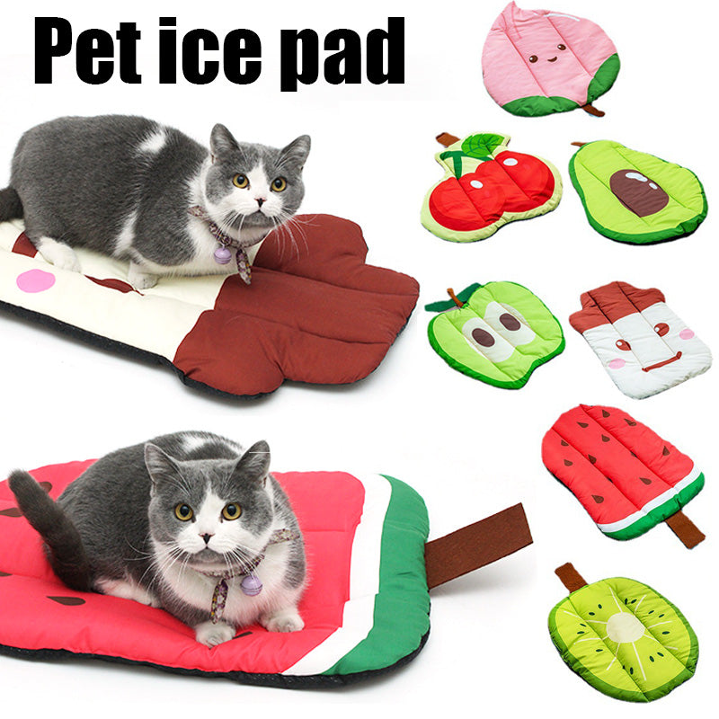 Dog Cooling Mat Pet Beds Cat Rug Ice Silk Pet Self Cooling Pad Pets Gym From House