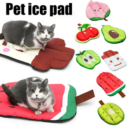 Dog Cooling Mat Pet Beds Cat Rug Ice Silk Pet Self Cooling Pad Pets Gym From House