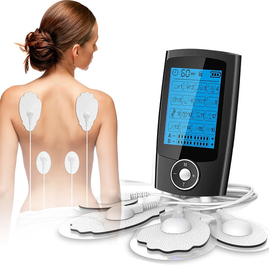 Digital Physiotherapy TENS Machine EMS Unit 16Mode Pulse Massage Health dealsniper-net