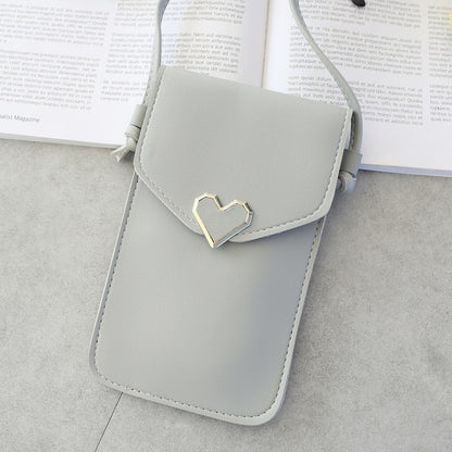 Crossbody Touch Screen Mobile Phone Bag Mini Bag Women DealSniper.net Grey