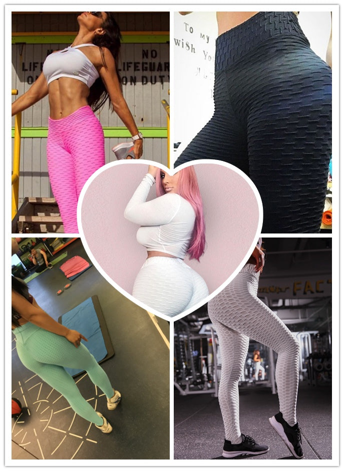 Booty Lifting Anti Cellulite Scrunch Leggings Without Pocket Women dealsniper-net