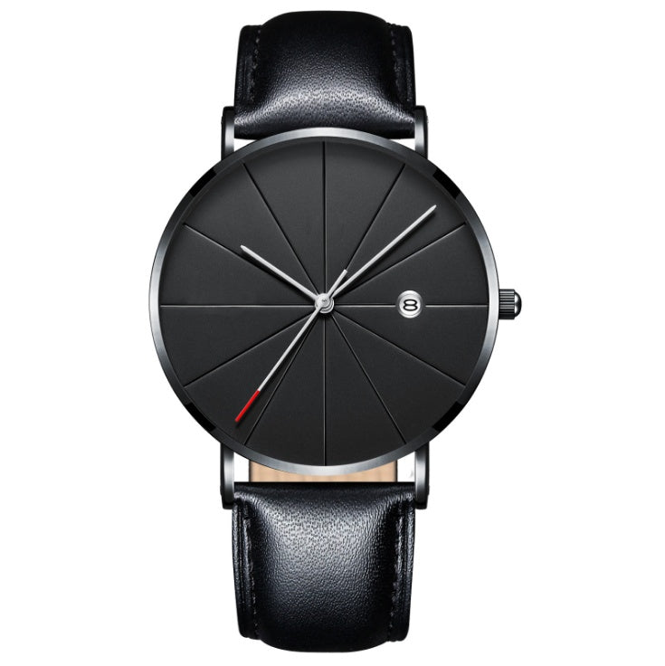 Simple calendar watch male creative waterproof quartz watch Jewelry DealSniper.net 6style